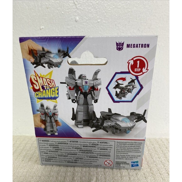 4 Transformers EarthSpark 1-Step Megatron Bumblebee Terran Optimus Figure 4" - Picture 5 of 10